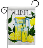 Refreshing Lemonade - Fruits Food Vertical Impressions Decorative Flags HG117080 Made In USA