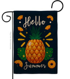 Pineapple Summer - Fruits Food Vertical Impressions Decorative Flags HG137368 Made In USA