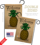 Classic Pineapple - Fruits Food Vertical Impressions Decorative Flags HG192194 Made In USA