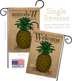 Classic Pineapple - Fruits Food Vertical Impressions Decorative Flags HG192194 Made In USA