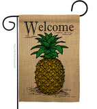 Classic Pineapple - Fruits Food Vertical Impressions Decorative Flags HG192194 Made In USA