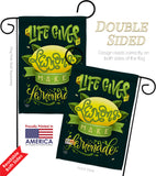 Life Gives Lemons - Fruits Food Vertical Impressions Decorative Flags HG192264 Made In USA