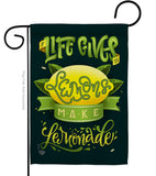 Life Gives Lemons - Fruits Food Vertical Impressions Decorative Flags HG192264 Made In USA