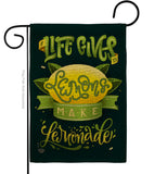 Life Gives Lemons - Fruits Food Vertical Impressions Decorative Flags HG192264 Made In USA