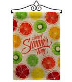 Too Sweet Summer - Fruits Food Vertical Impressions Decorative Flags HG117079 Made In USA