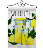 Refreshing Lemonade - Fruits Food Vertical Impressions Decorative Flags HG117080 Made In USA