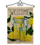 Refreshing Lemonade - Fruits Food Vertical Impressions Decorative Flags HG117080 Made In USA