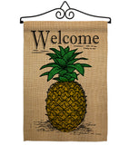 Classic Pineapple - Fruits Food Vertical Impressions Decorative Flags HG192194 Made In USA