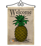 Classic Pineapple - Fruits Food Vertical Impressions Decorative Flags HG192194 Made In USA