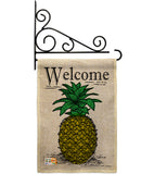 Classic Pineapple - Fruits Food Vertical Impressions Decorative Flags HG192194 Made In USA