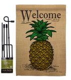 Classic Pineapple - Fruits Food Vertical Impressions Decorative Flags HG192194 Made In USA