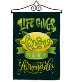 Life Gives Lemons - Fruits Food Vertical Impressions Decorative Flags HG192264 Made In USA