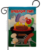 Barbeque Time - Fun In The Sun Summer Vertical Impressions Decorative Flags HG106053 Imported