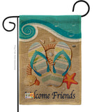 Sunny Friends - Fun In The Sun Summer Vertical Impressions Decorative Flags HG106060 Made In USA