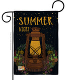 Summer Night Lantern - Fun In The Sun Summer Vertical Impressions Decorative Flags HG106082 Made In USA