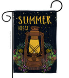 Summer Night Lantern - Fun In The Sun Summer Vertical Impressions Decorative Flags HG106082 Made In USA