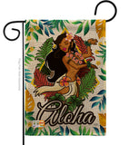 Hula Girl - Fun In The Sun Summer Vertical Impressions Decorative Flags HG106083 Made In USA