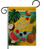 Fruity Summer Time - Fun In The Sun Summer Vertical Impressions Decorative Flags HG106085 Made In USA