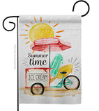 Summer Time - Fun In The Sun Summer Vertical Impressions Decorative Flags HG106088 Made In USA