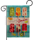 Sweet Popsicles - Fun In The Sun Summer Vertical Impressions Decorative Flags HG106090 Made In USA