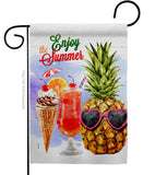 Wsummer Sweets - Fun In The Sun Summer Vertical Impressions Decorative Flags HG106091 Made In USA