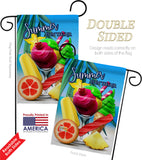 Summer In The Air - Fun In The Sun Summer Vertical Impressions Decorative Flags HG106097 Made In USA