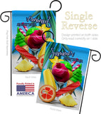 Summer In The Air - Fun In The Sun Summer Vertical Impressions Decorative Flags HG106097 Made In USA