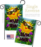 Joyful Sun - Fun In The Sun Summer Vertical Impressions Decorative Flags HG106098 Made In USA