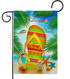 Summer Flip Flop - Fun In The Sun Summer Vertical Impressions Decorative Flags HG106099 Made In USA