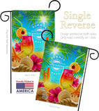 Summer In Paradise - Fun In The Sun Summer Vertical Impressions Decorative Flags HG106103 Made In USA