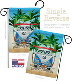 Summer Adventure - Fun In The Sun Summer Vertical Impressions Decorative Flags HG137058 Made In USA