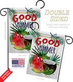 Good Summer Fruite - Fun In The Sun Summer Vertical Impressions Decorative Flags HG137065 Made In USA