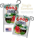 Good Summer Fruite - Fun In The Sun Summer Vertical Impressions Decorative Flags HG137065 Made In USA