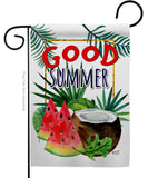 Good Summer Fruite - Fun In The Sun Summer Vertical Impressions Decorative Flags HG137065 Made In USA