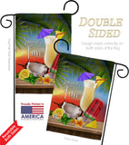 Summer Fun - Fun In The Sun Summer Vertical Impressions Decorative Flags HG137275 Made In USA