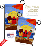 Summer Buddy - Fun In The Sun Summer Vertical Impressions Decorative Flags HG192453 Made In USA