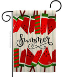 Sweet Watermelon - Fun In The Sun Summer Vertical Impressions Decorative Flags HG192614 Made In USA