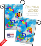 Blue Sky Kites - Fun In The Sun Summer Vertical Impressions Decorative Flags HG192641 Made In USA