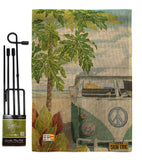 Hula Girl - Impressions Decorative Garden Flag G156001-BO
