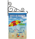 Life's a Beach - Fun In The Sun Summer Vertical Impressions Decorative Flags HG106057 Imported