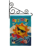 Fun in the Sun - Fun In The Sun Summer Vertical Impressions Decorative Flags HG106069 Made In USA