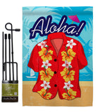 Paradise Shirt - Fun In The Sun Summer Vertical Impressions Decorative Flags HG106072 Made In USA