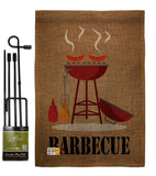 Barbecue - Fun In The Sun Summer Vertical Impressions Decorative Flags HG106076 Made In USA