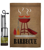 Barbecue - Fun In The Sun Summer Vertical Impressions Decorative Flags HG106076 Made In USA