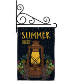 Summer Night Lantern - Fun In The Sun Summer Vertical Impressions Decorative Flags HG106082 Made In USA