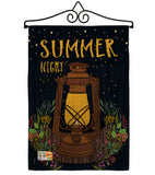 Summer Night Lantern - Fun In The Sun Summer Vertical Impressions Decorative Flags HG106082 Made In USA