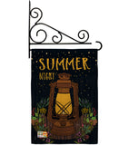 Summer Night Lantern - Fun In The Sun Summer Vertical Impressions Decorative Flags HG106082 Made In USA