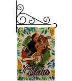 Hula Girl - Fun In The Sun Summer Vertical Impressions Decorative Flags HG106083 Made In USA