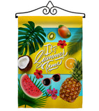 Fruity Summer Time - Fun In The Sun Summer Vertical Impressions Decorative Flags HG106085 Made In USA