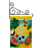 Fruity Summer Time - Fun In The Sun Summer Vertical Impressions Decorative Flags HG106085 Made In USA